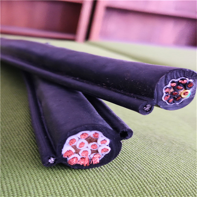 Round Pendant Control Cable with 2  Steels  For Crane and Lifter RVV2G 16*1.5MM2