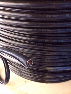 Round Pendant Control Cable with 2  Steels  For Crane and Lifter  Round Pendant Cable 16C*1.5