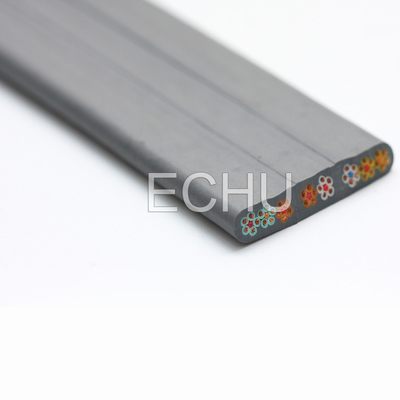 Flat Traveling Cable for Elevator use, Shielded Flat Travel Cable 32cores