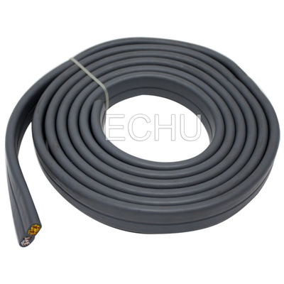 Flat Traveling Cable for Elevator use, Flat Travel Cable 40cores