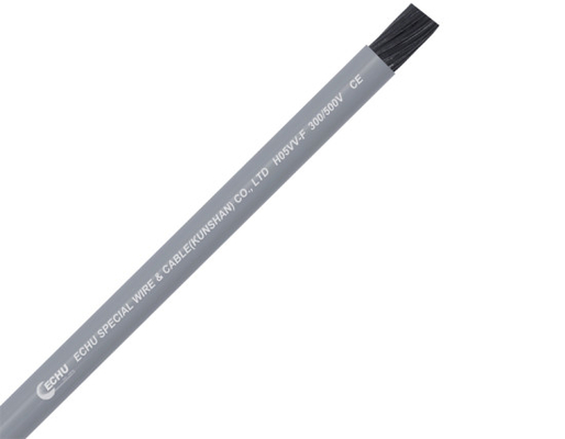 CE Cert. Oil Resistance Flame Resistance PVC Sheathed cord 300/500V Round Electrical Cable RVV 3C*1.0