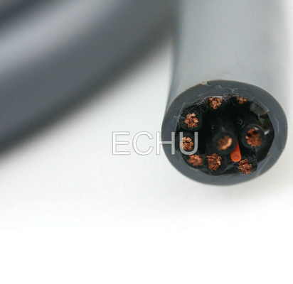 CE Cert. Oil Resistance Flame Resistance PVC Sheathed cord 300/500V Round Electrical Cable RVV 2C*1.0