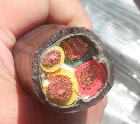 YJVR Copper Core XLPE Insulated PVC sheathed flexible power cable