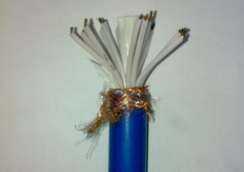 KVVP3 PVC insulated ,PVC sheathed composited aluminum-plastic tape shielding control cable