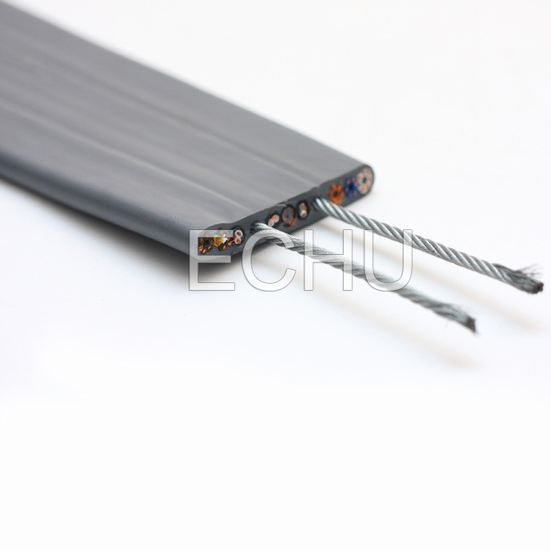 Low Voltage Flat Elevator Travel Cable TVVB H05VVH6-F H07VVH6-F TVVBG